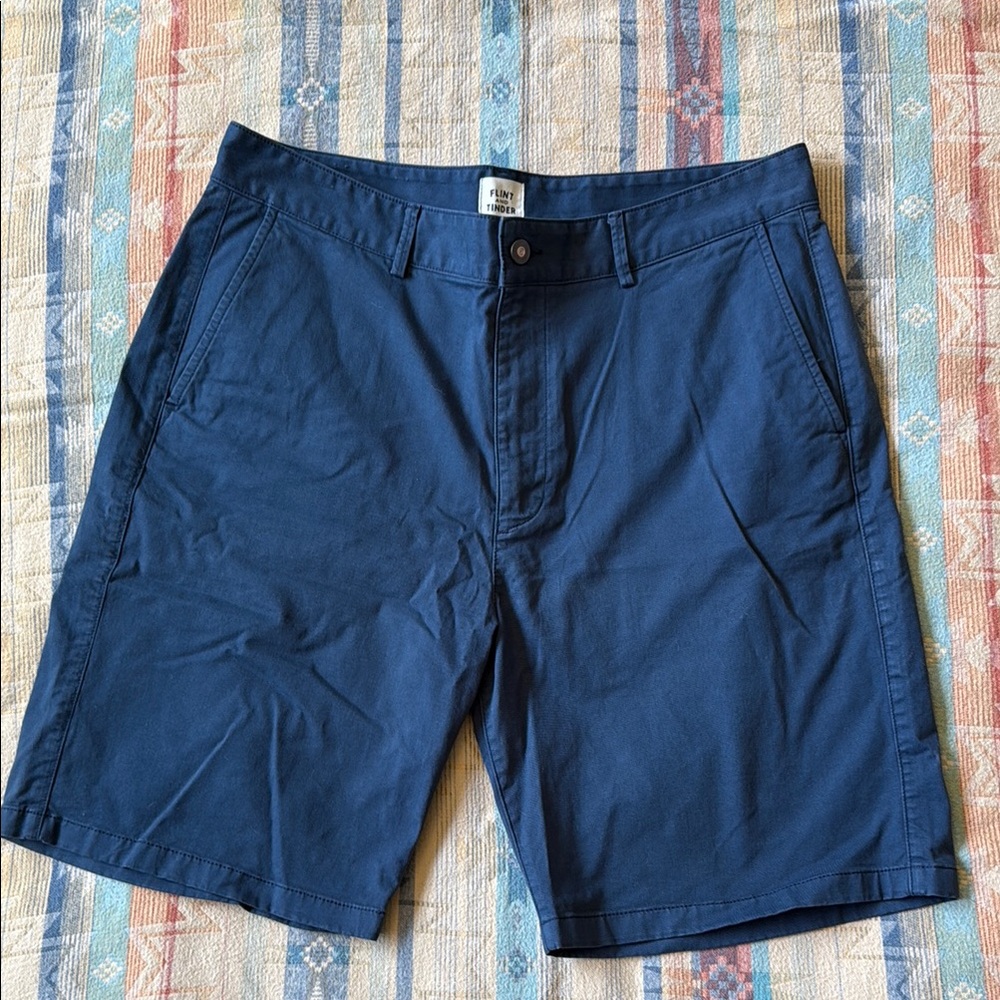 Flint and Tinder Men's Blue Shorts